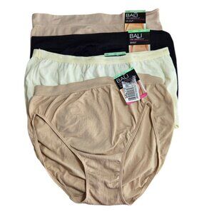 Bali Size XL Bundle of 4 Panties Briefs NEW